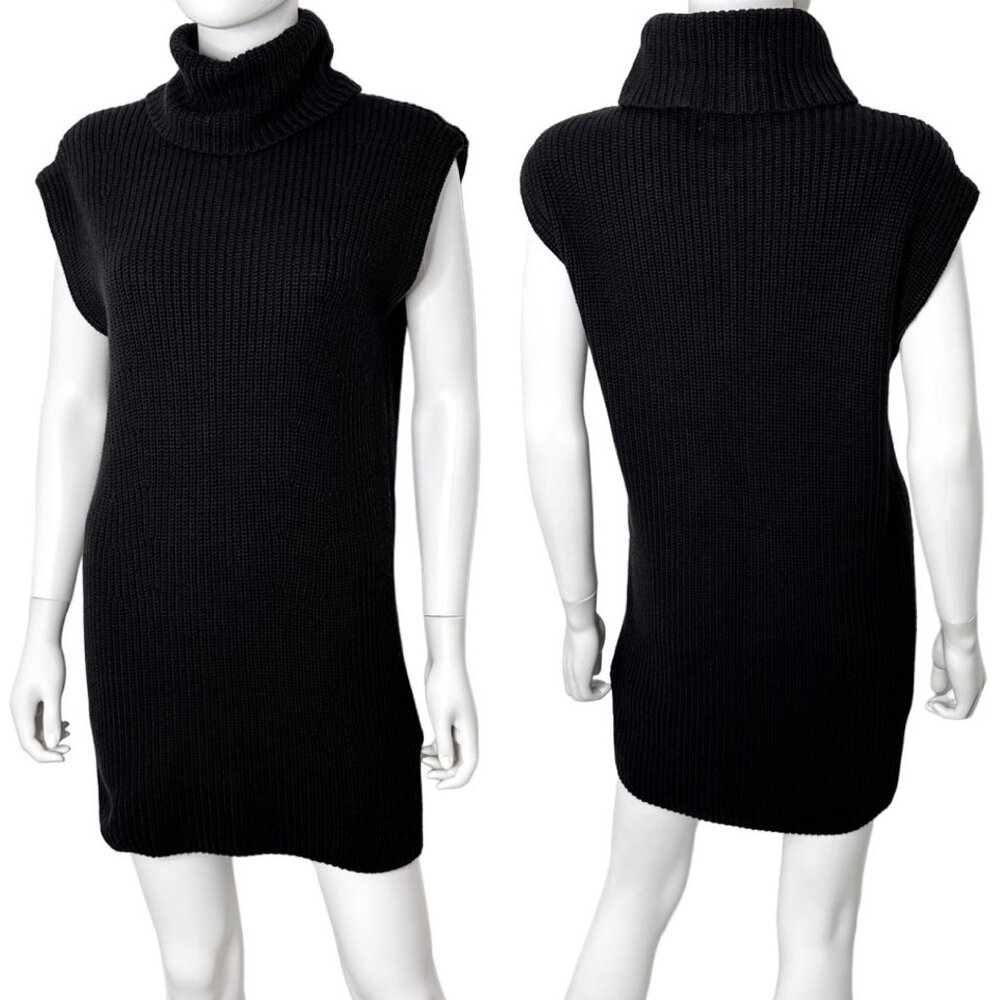 Abercrombie & Fitch Black Turtleneck Sweater